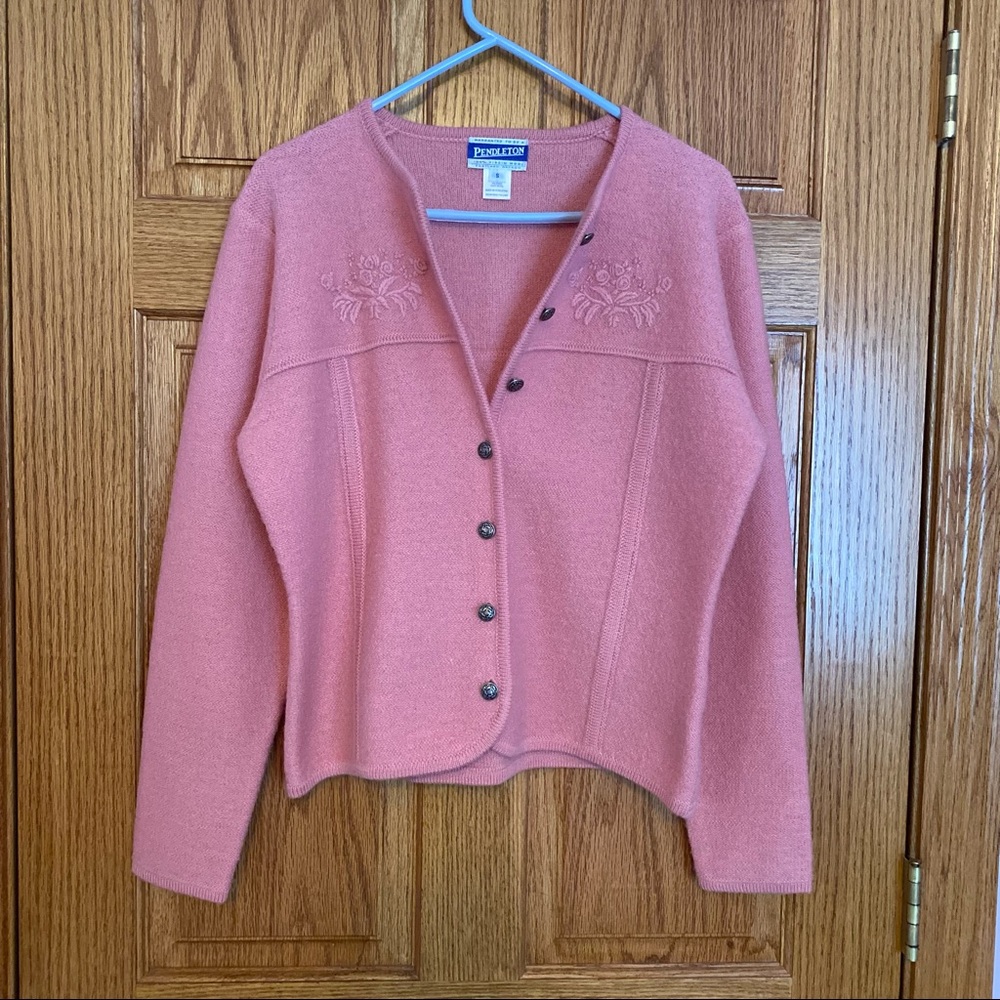 100% wool cardigan